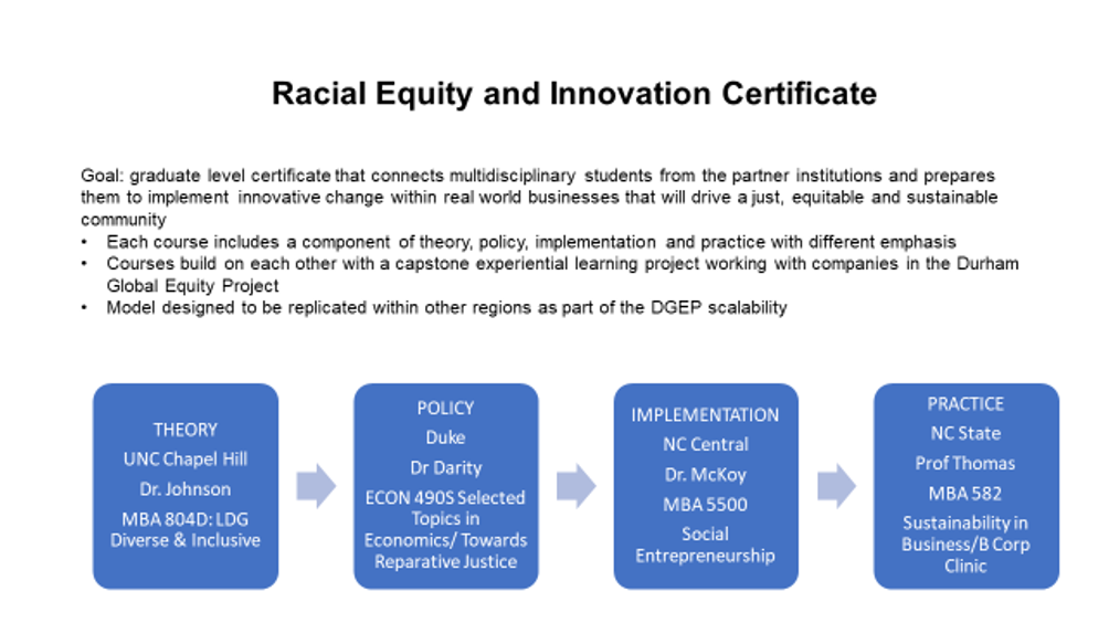 Racial Equity and Innovation Certificate